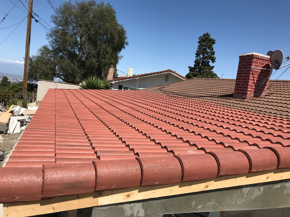 Roof tile installation